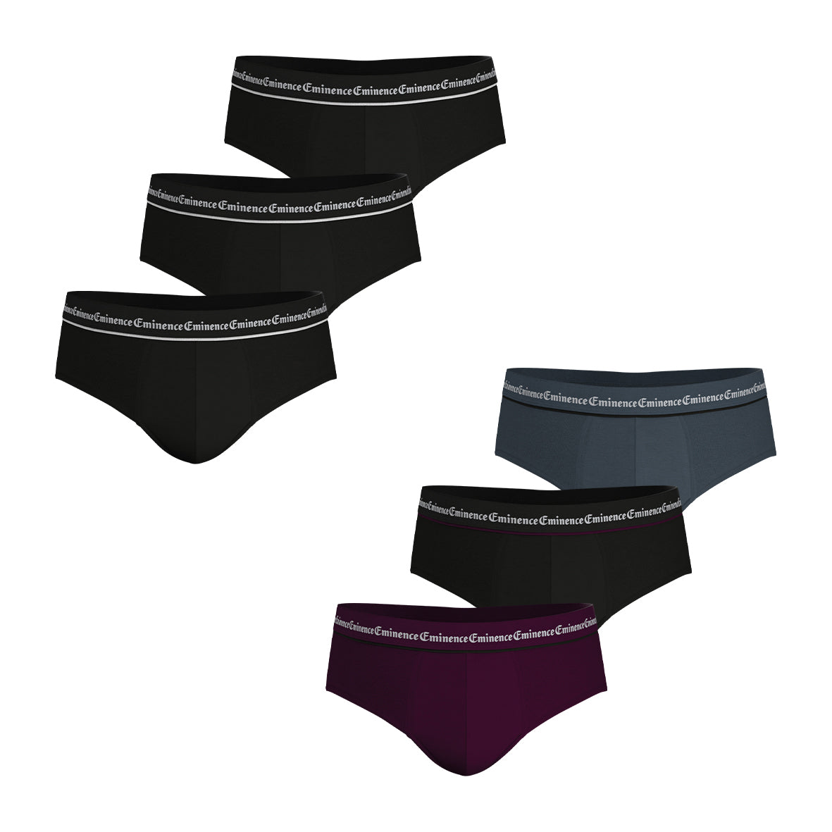 eminence-business-lot-de-6-slips-homme-2 image 1
