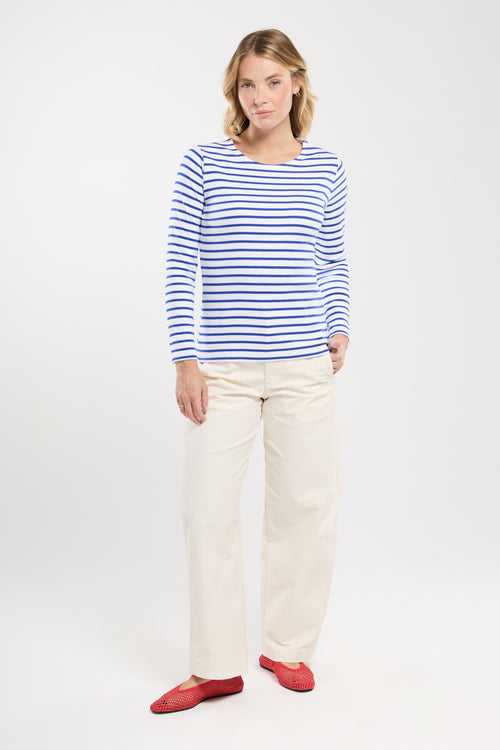 armor-lux-amiral-marini-re-coton-interlock-col-bateau image 4