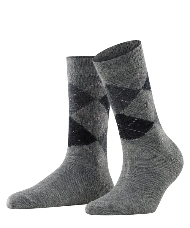 burlington-whitby-chaussettes-femme-fantaisie-gris-36-41 image 1