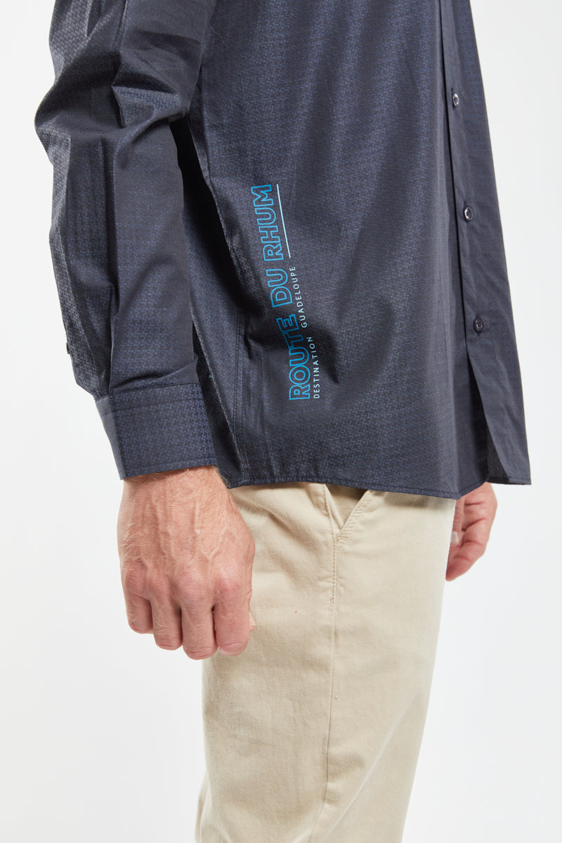 armor-lux-route-du-rhum-guadeloupe-chemise-homme-brod-e-coton image 4