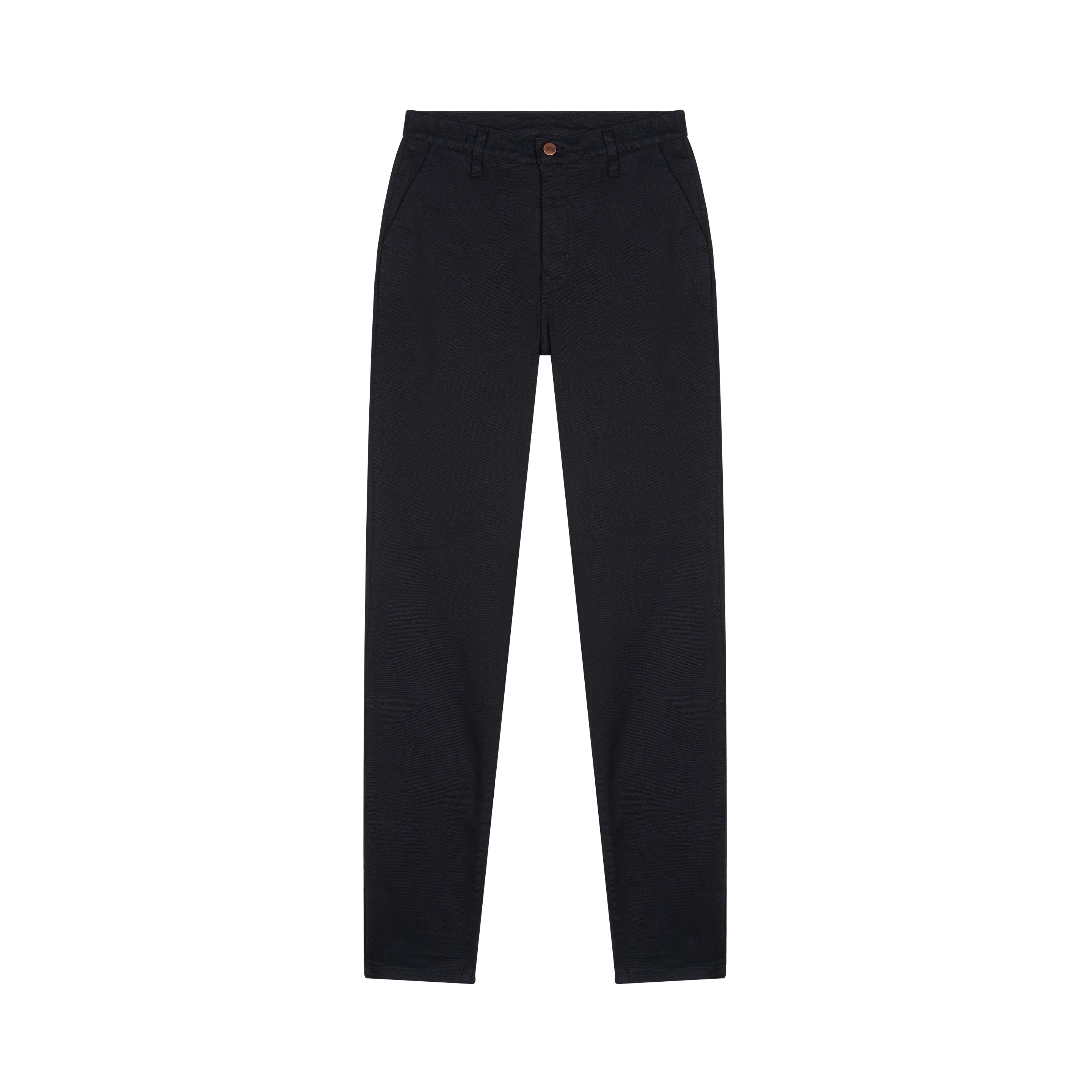 atelier-tuffery-l-onie-chino-femme-ajust-taille-haute-noir image 1
