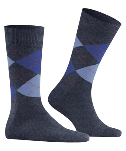 burlington-edinburgh-chaussettes-homme-laine-bleu-dark-blue-40-46 image 8