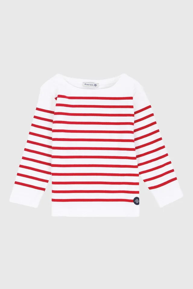 armor-lux-marini-re-amiral-kids-coton-interlock-manches-longues image 1