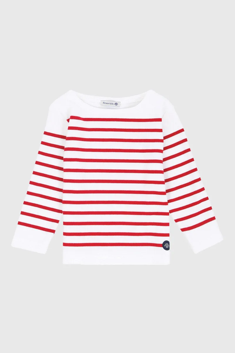 armor-lux-marini-re-amiral-kids-coton-interlock-manches-longues image 1