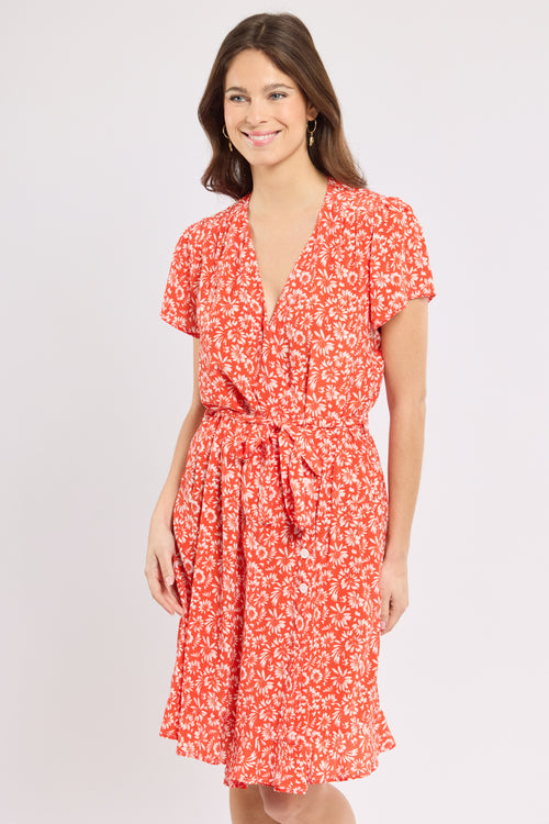 armor-lux-robe-portefeuille-cupro-floral-femme image 5
