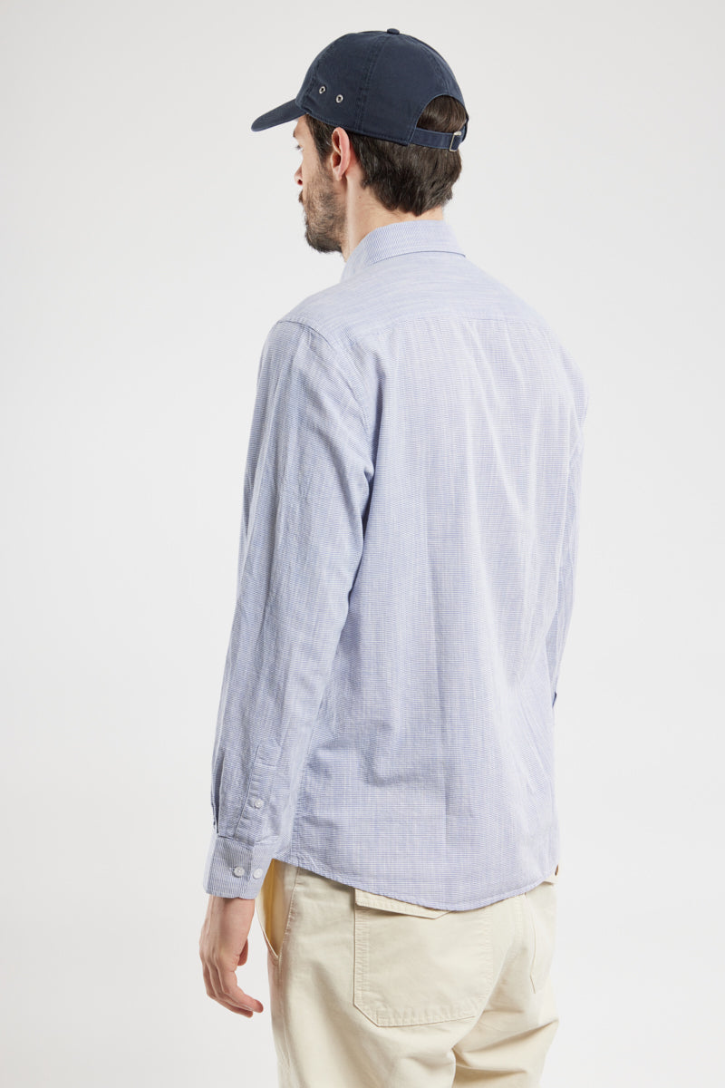 armor-lux-chemise-fines-rayures-h-ritage-coton-homme image 4