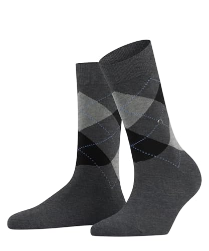 burlington-queen-chaussettes-femme-coton-fantaisie-gris-36-41 image 7