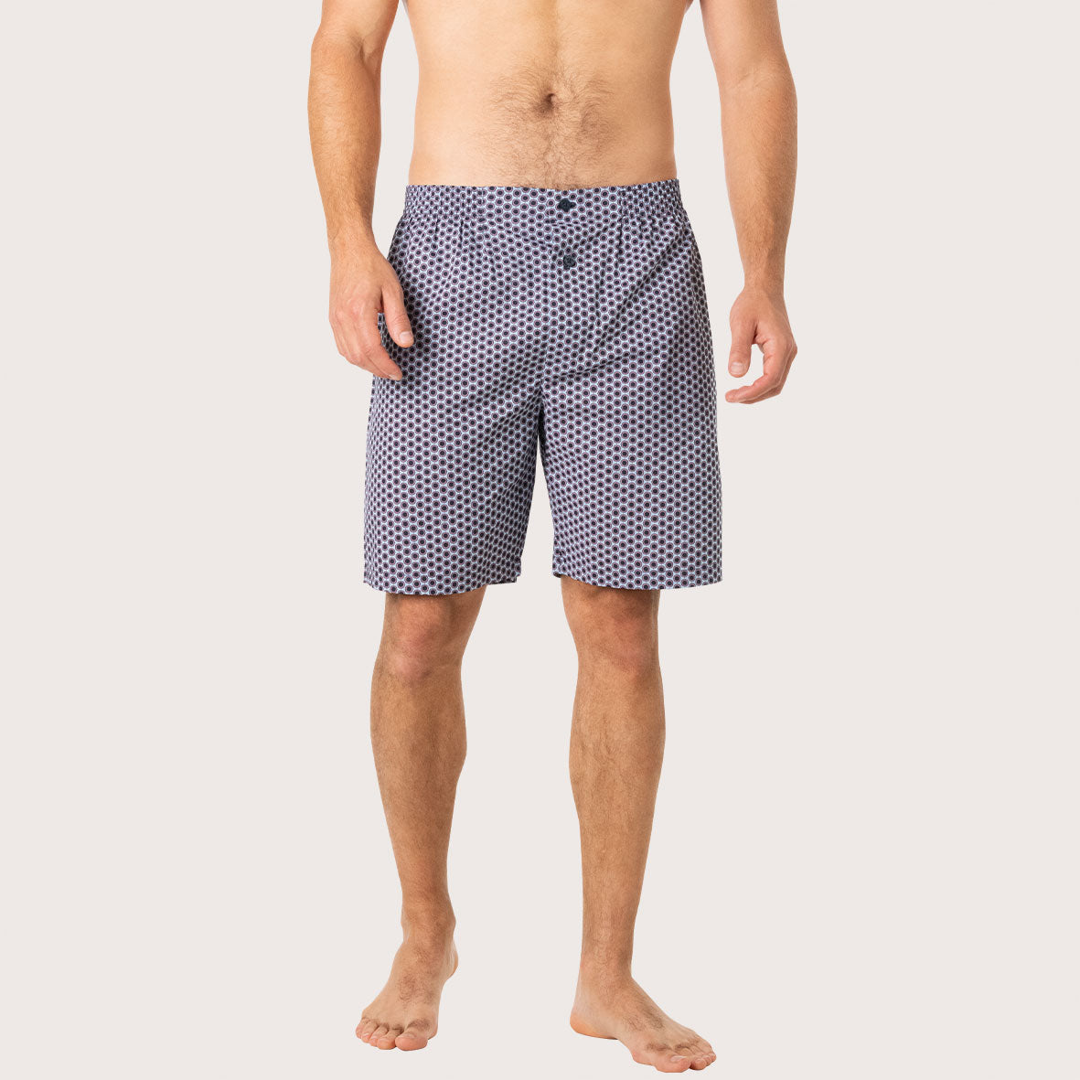 eminence-popeline-pyjama-court-ouvert-homme image 4