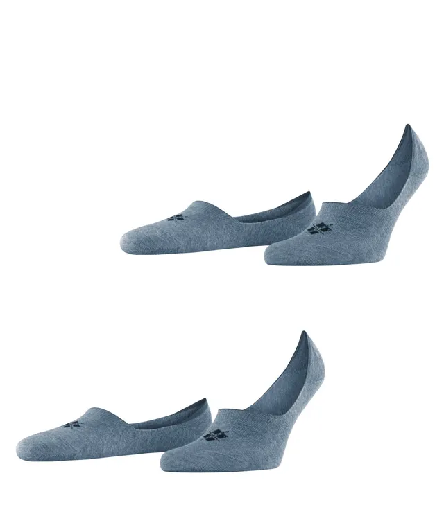 burlington-everyday-lot-de-2-paires-socquettes-invisibles-homme-coton-bleu-light image 1
