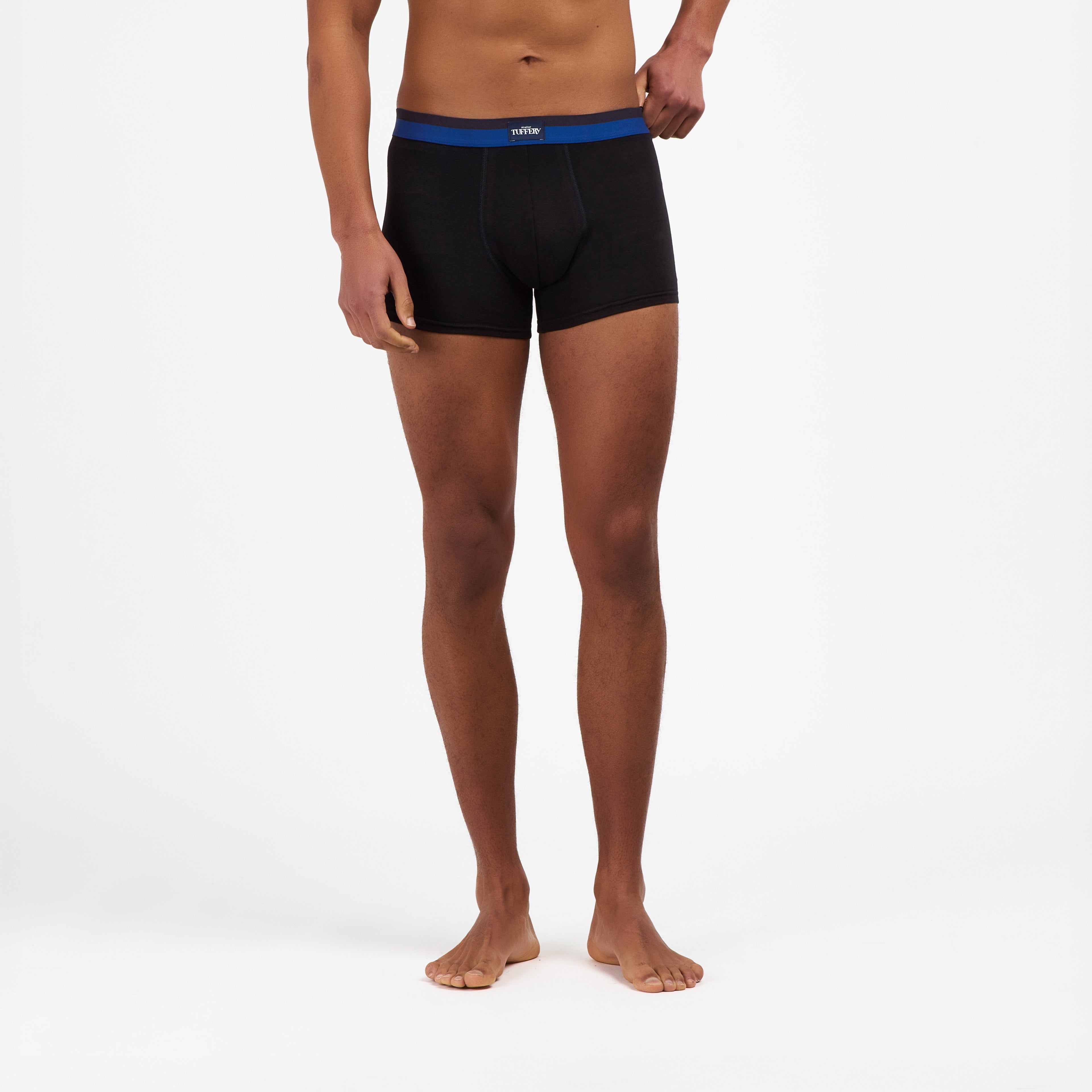 atelier-tuffery-boxer-noir-coton-bio-homme image 2