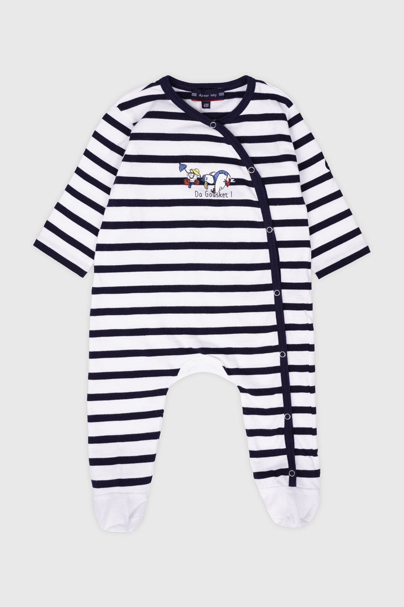 armor-lux-dors-bien-b-b-jersey-ray-coton image 1