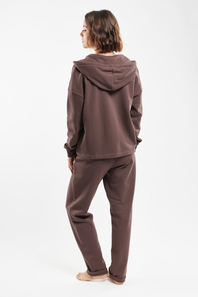 armor-lux-veste-molletonn-e-homewear-femme-coton image 2