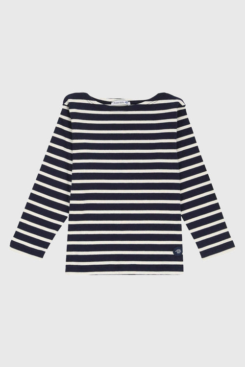 armor-lux-loctudy-marini-re-enfant-coton-pais-manches-longues-2 image 2