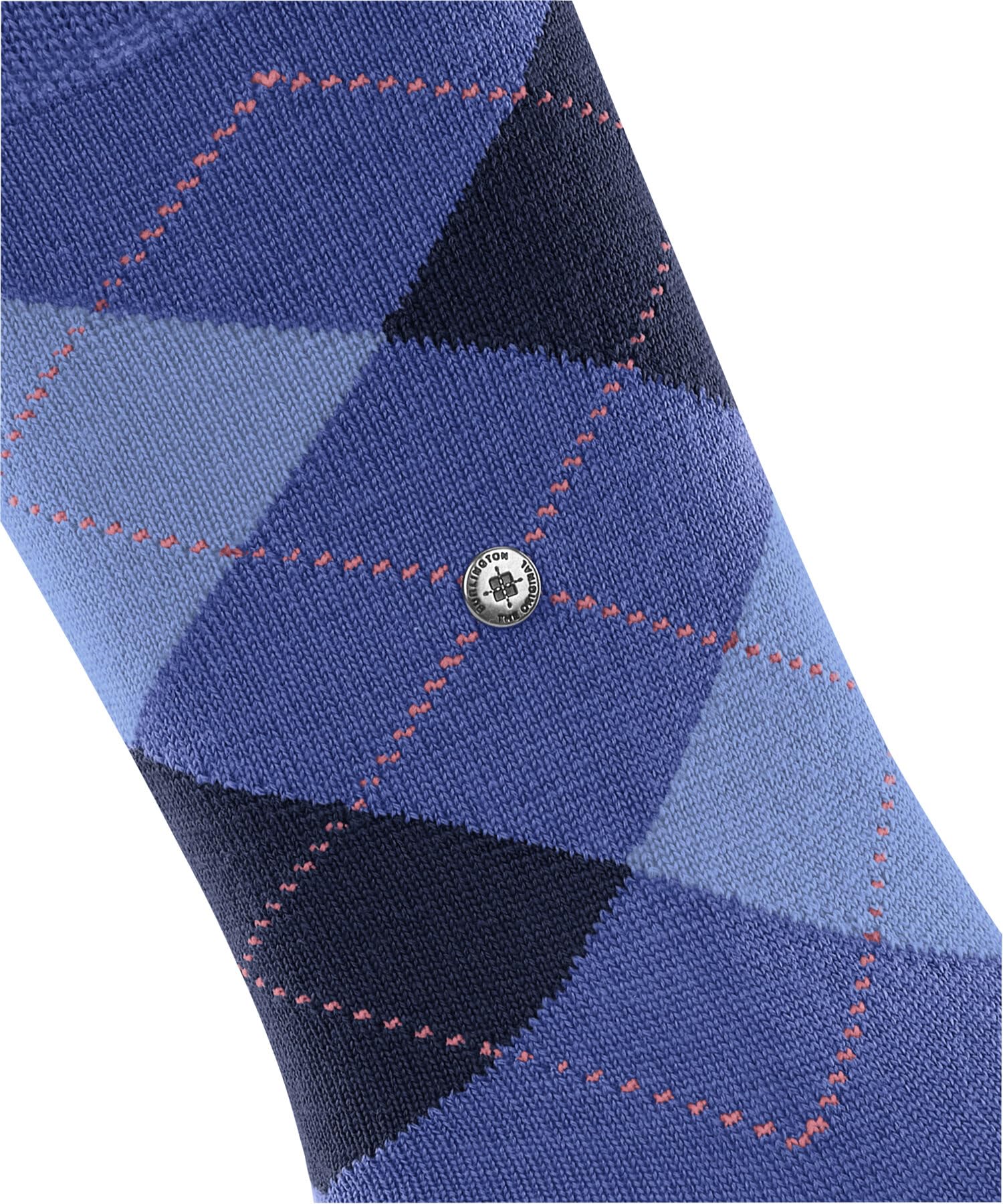 burlington-marylebone-chaussettes-femme-laine-fantaisie-river-blue-36-41 image 4