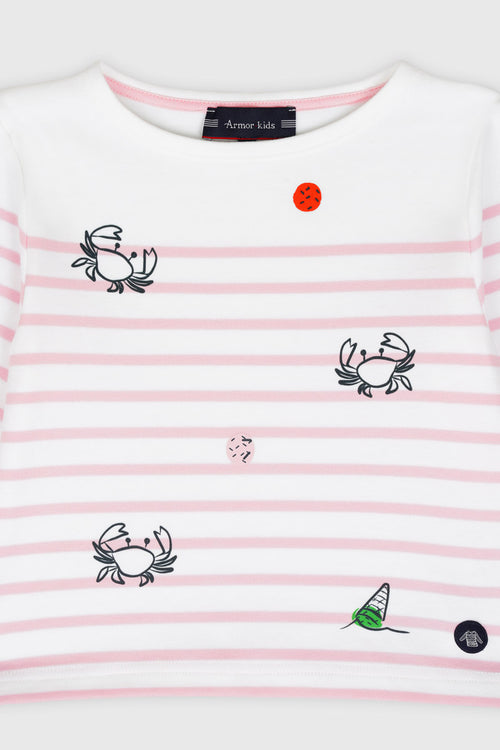 armor-lux-marini-re-enfant-crabes-coton-pais image 3