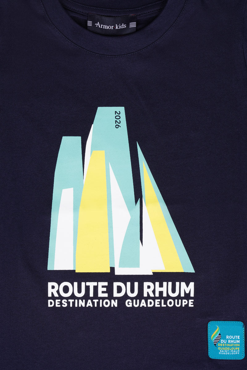 armor-lux-route-du-rhum-t-shirt-kids-destination-guadeloupe image 2