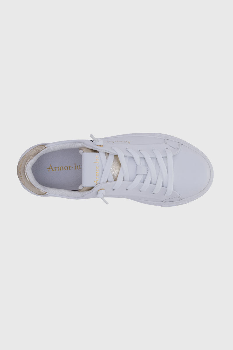 armor-lux-regate-baskets-basses-cuir-mixte image 3