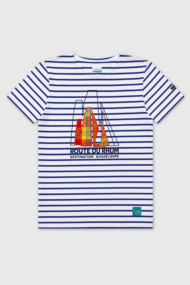 armor-lux-marini-re-s-rigraphi-e-homme-coton-l-ger-col-bateau image 1