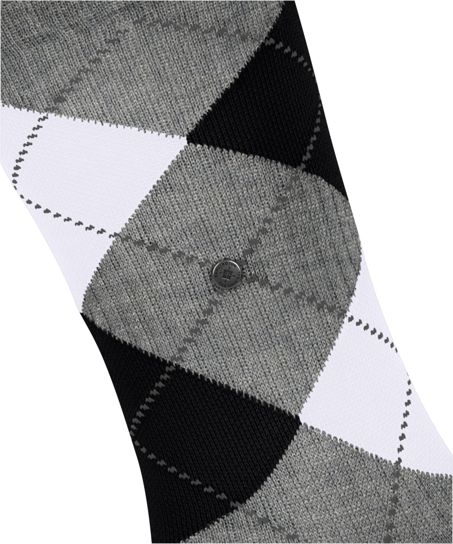 burlington-rib-court-chaussettes-homme-gris-light-heather-3223-40-46 image 6