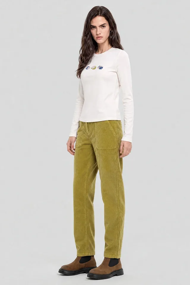 armor-lux-pantalon-velours-coupe-droite-97-coton-stretch image 1