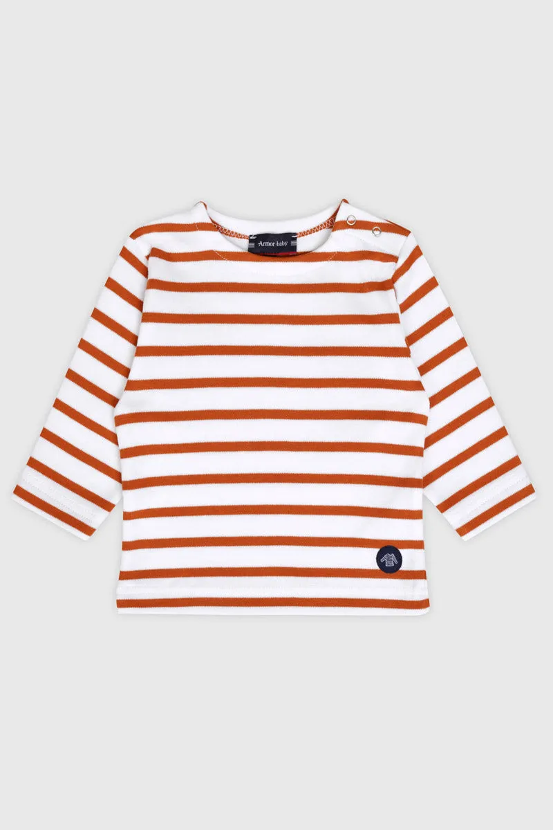 armor-lux-marini-re-baby-manches-longues-coton-pais image 1