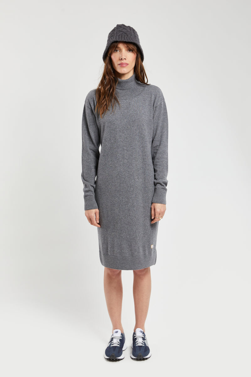 armor-lux-h-ritage-robe-pull-col-roul-laine-et-cachemire image 4