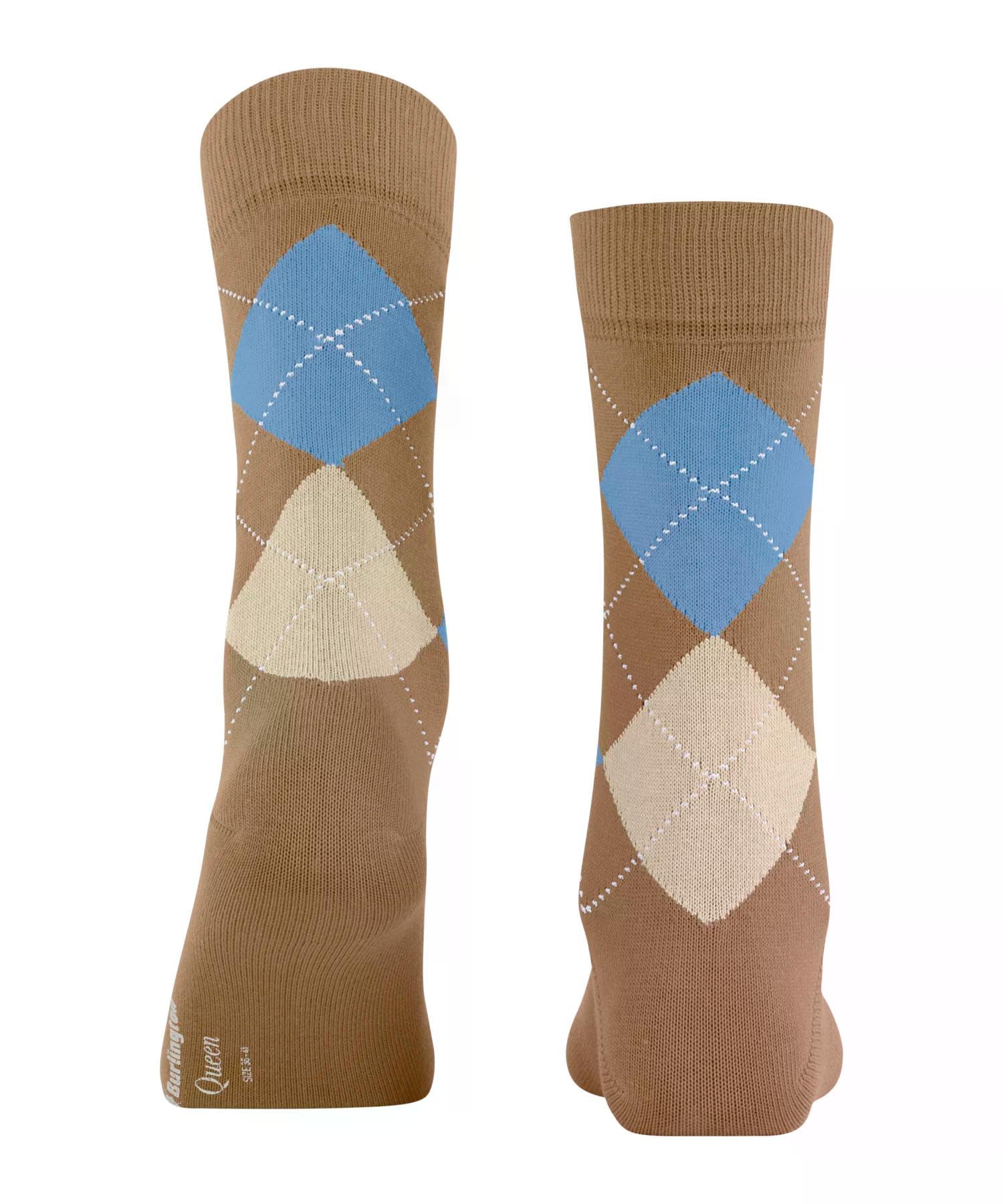 burlington-queen-chaussettes-femme-coton-marron-bisquit-5154-36-41 image 2
