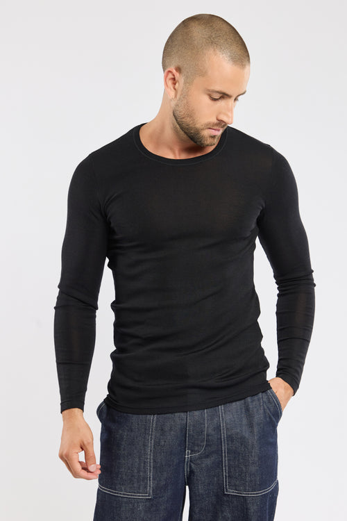 armor-lux-h-ritage-t-shirt-homme-manches-longues-laine-et-soie-chaud image 2