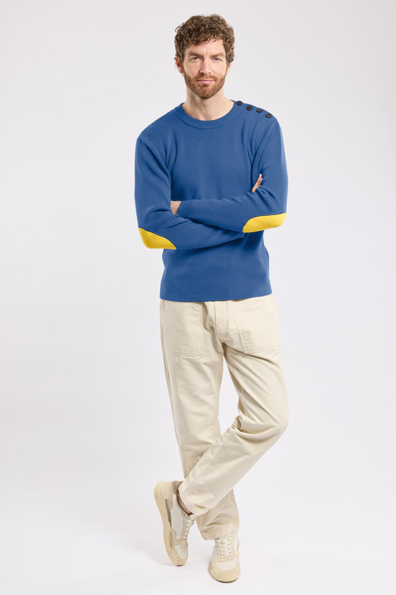 armor-lux-pull-marin-homme-deauville-coton-coudi-res image 4