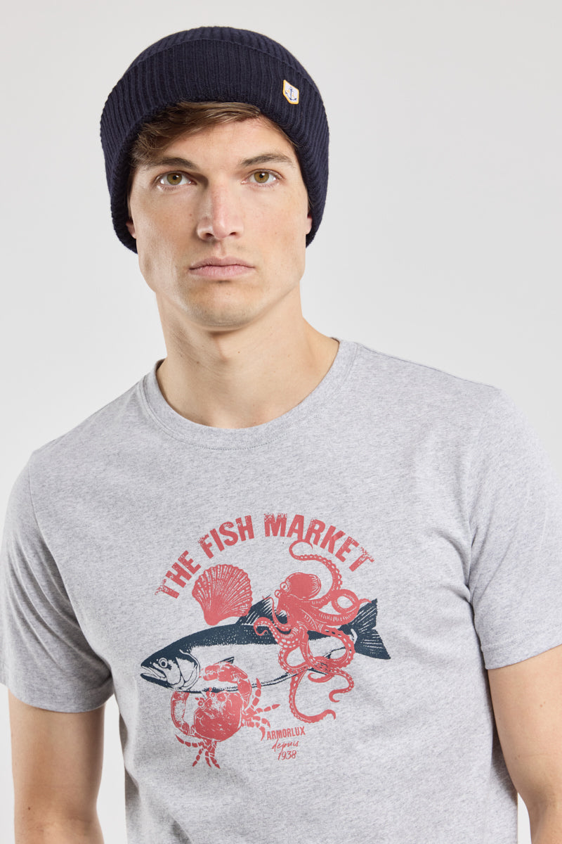 armor-lux-fish-market-t-shirt-s-rigraphi-coton-l-ger image 3