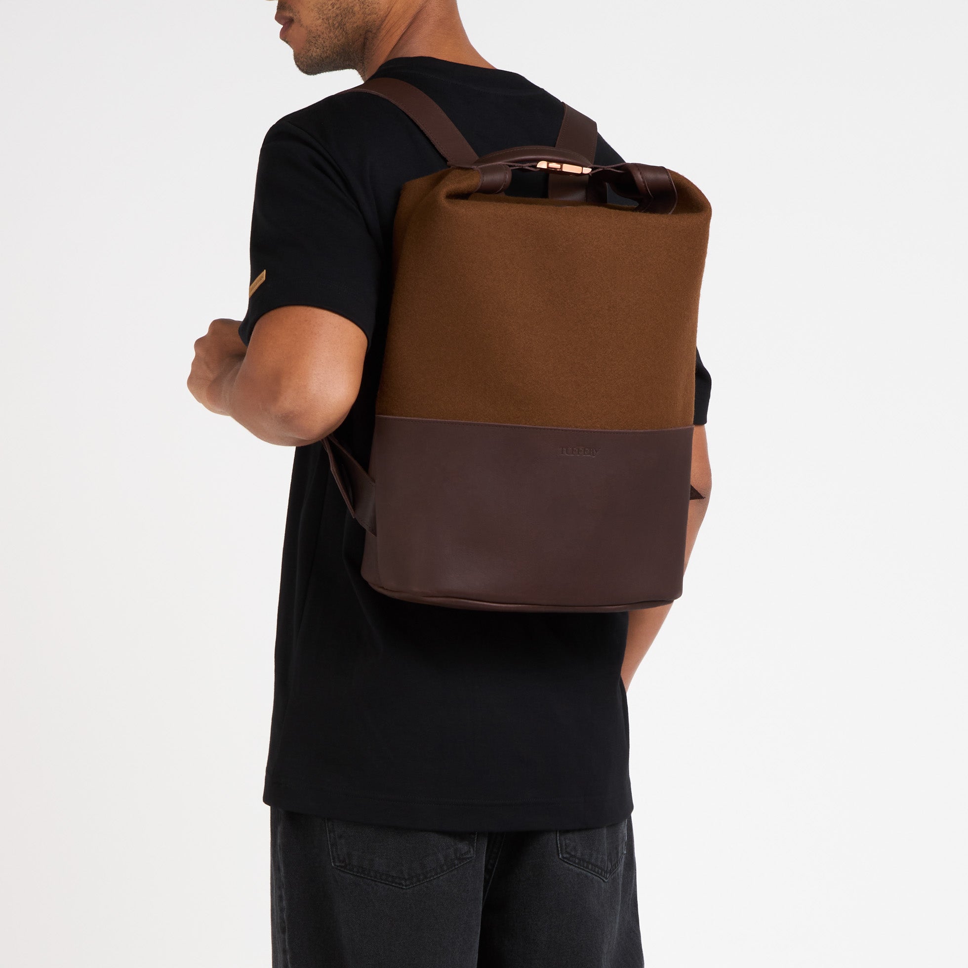 atelier-tuffery-sac-dos-causses-cuir-laine-fran-aise-chocolat image 4