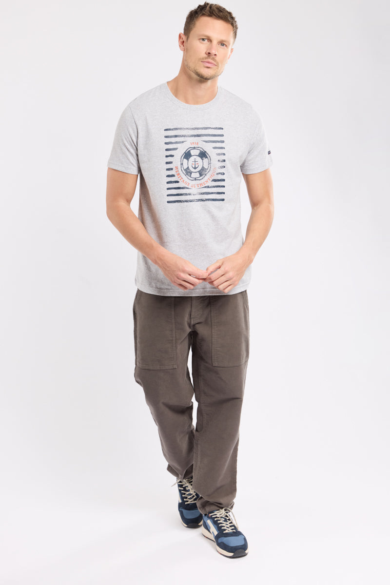 armor-lux-t-shirt-s-rigraphi-homme-coton-l-ger-bou-e image 3