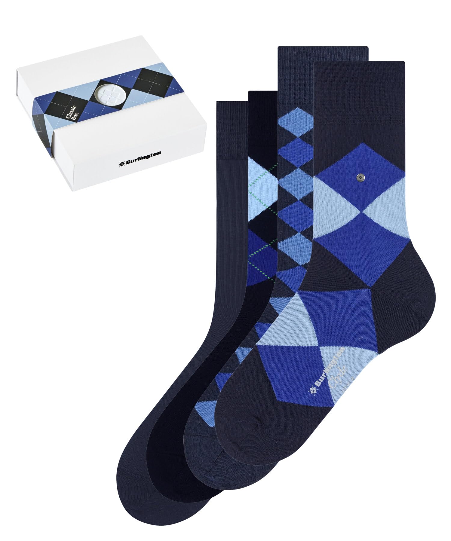 burlington-classic-box-chaussettes-hommes-coffret-coton image 1
