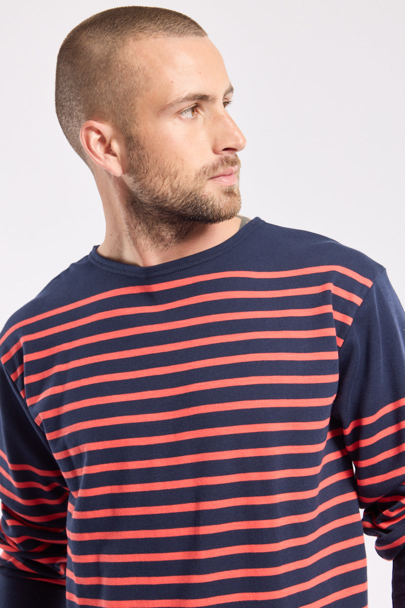 armor-lux-marini-re-manches-longues-amiral-coton-pais-homme image 3