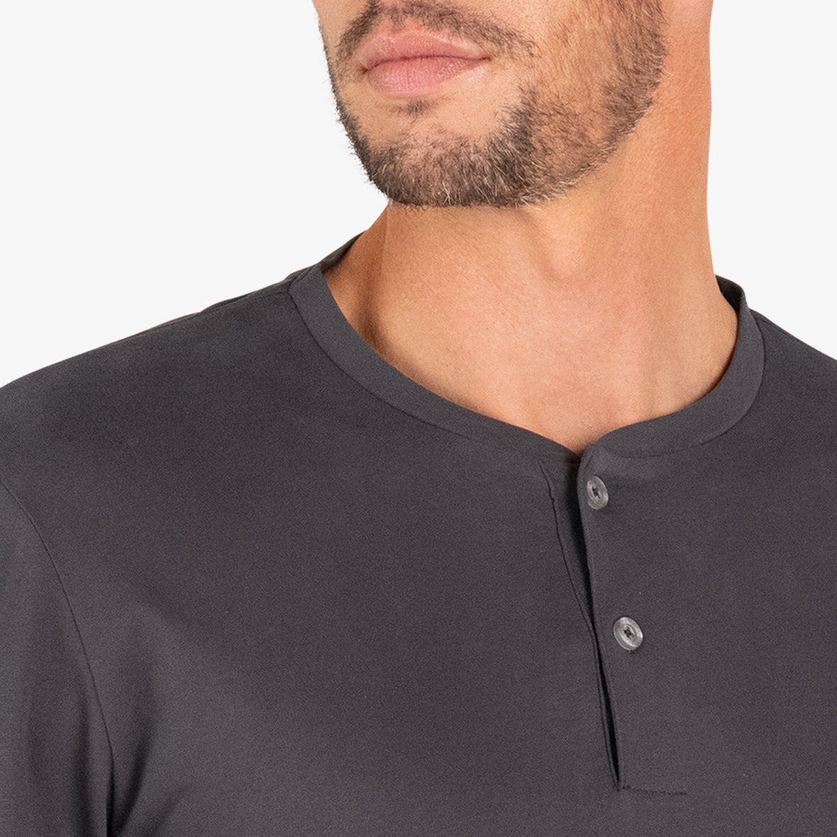 eminence-pyjama-long-homme-jersey-flanelle-col-boutonn image 2