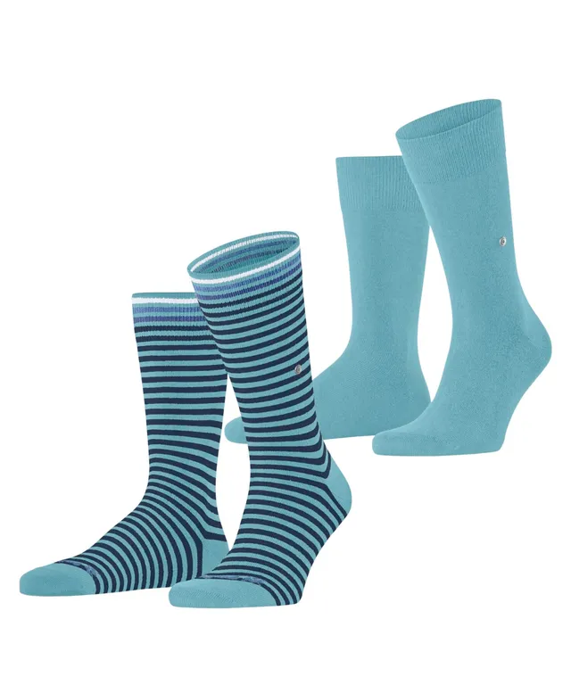 burlington-everyday-stripe-mixed-multipack-chaussettes-homme-2-paires-bleu-key-l image 1