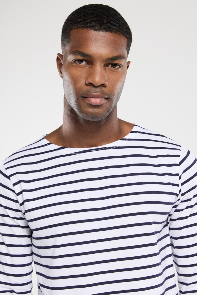 armor-lux-ploz-vet-marini-re-homme-manches-longues-coton-l-ger-2 image 2