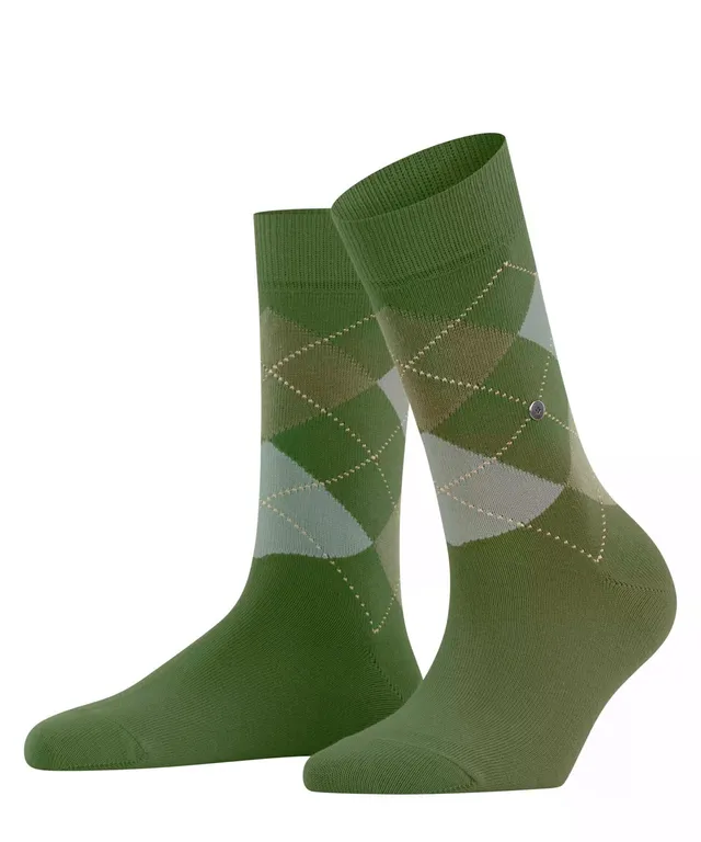 burlington-queen-chaussettes-femme-vert-bamboo-7654-36-41 image 1