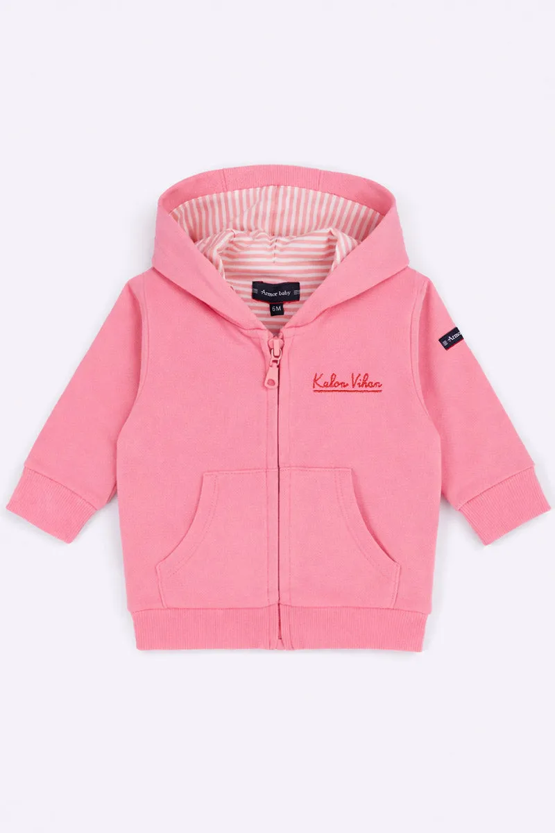 armor-lux-sweat-zipp-b-b-kalon-vihan-coton-capuche image 1