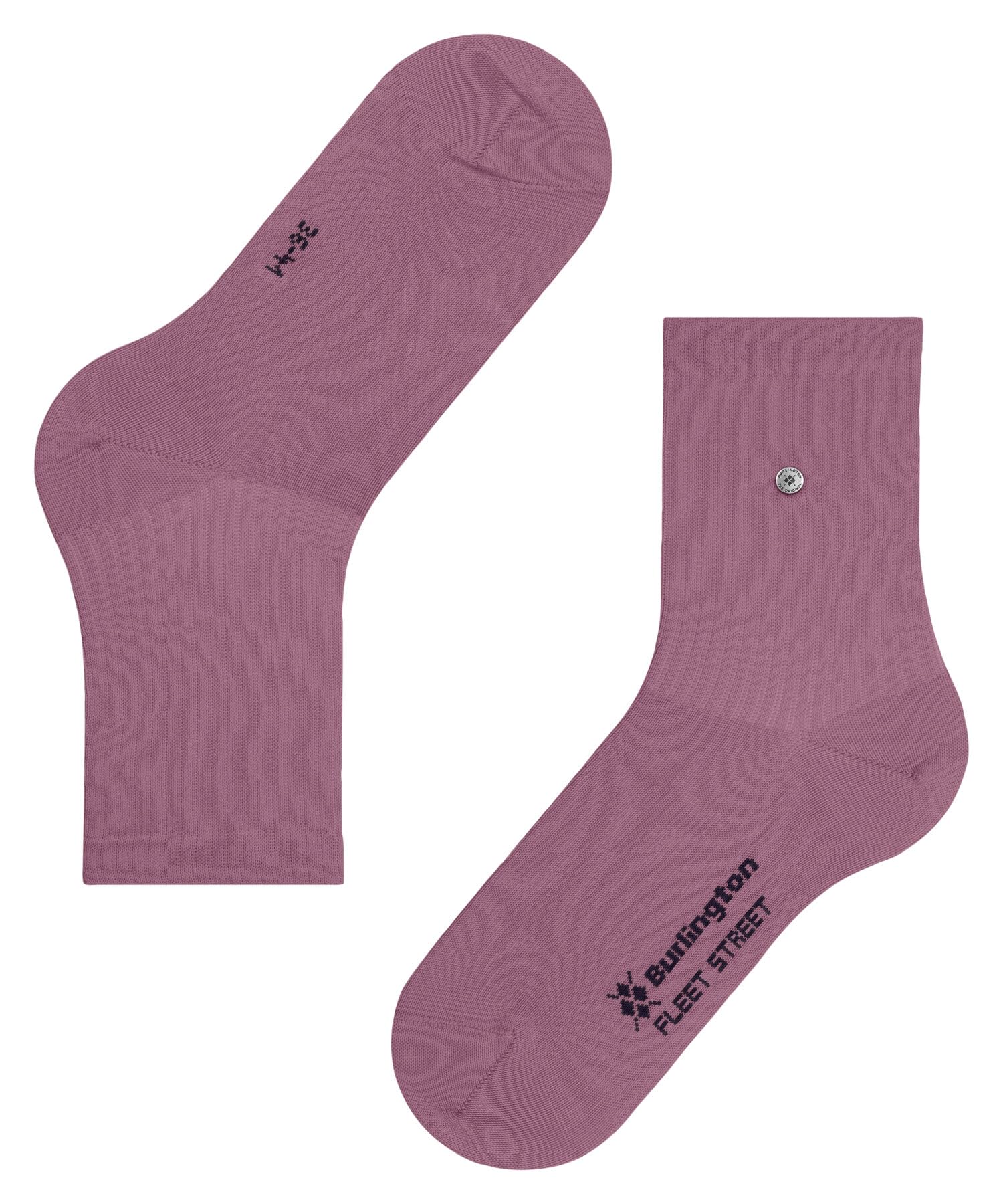 burlington-fleet-street-chaussettes-femme-coton-c-tel-rose-english-36-41 image 7