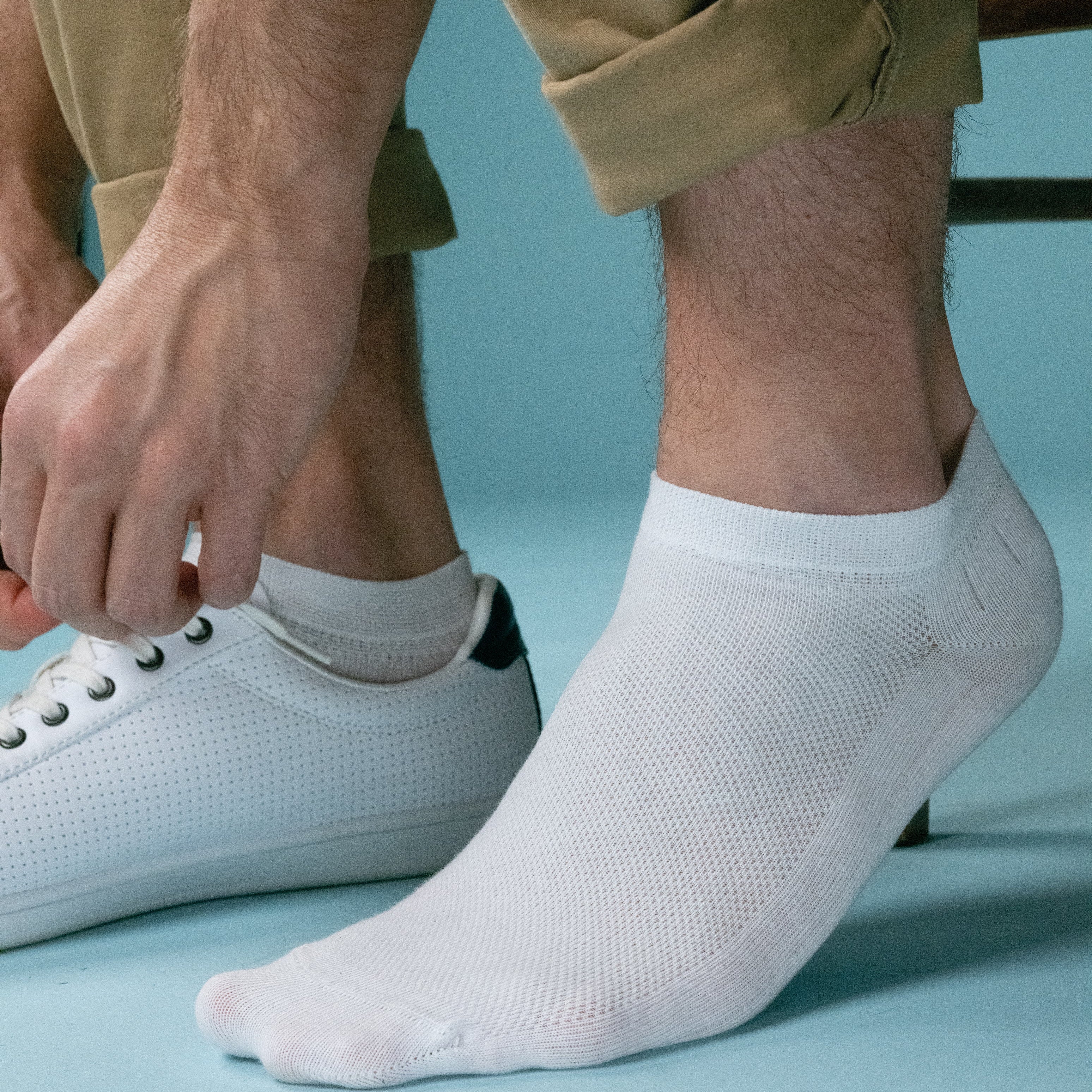 eminence-essentiels-lot-de-2-paires-de-socquettes-homme-en-coton-peign image 3