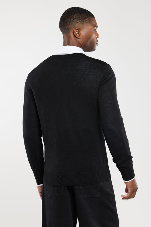 armor-lux-noyal-pull-col-v-homme-100-laine-m-rinos image 5
