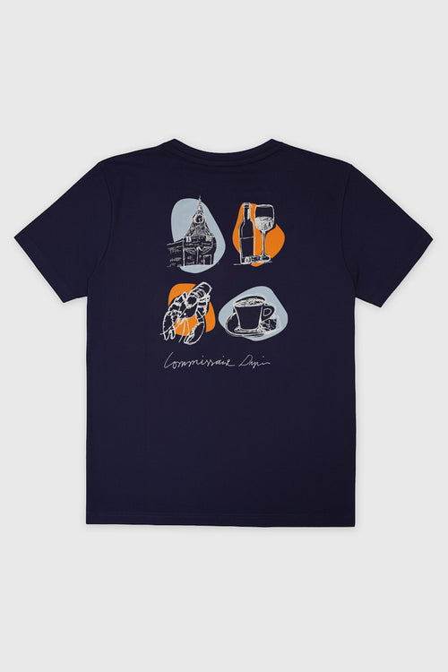 armor-lux-commissaire-dupin-t-shirt-unisexe-en-coton image 3