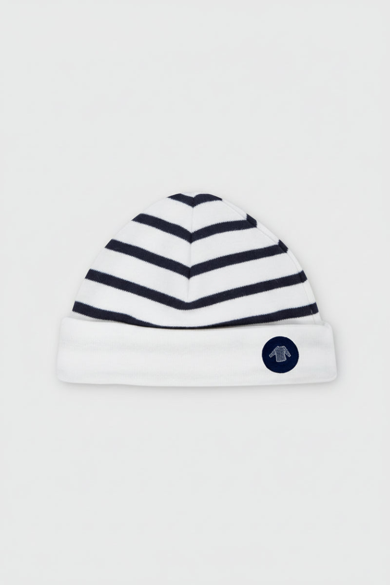 armor-lux-bonnet-morgan-baby-b-b-coton-pais-r-versible image 1