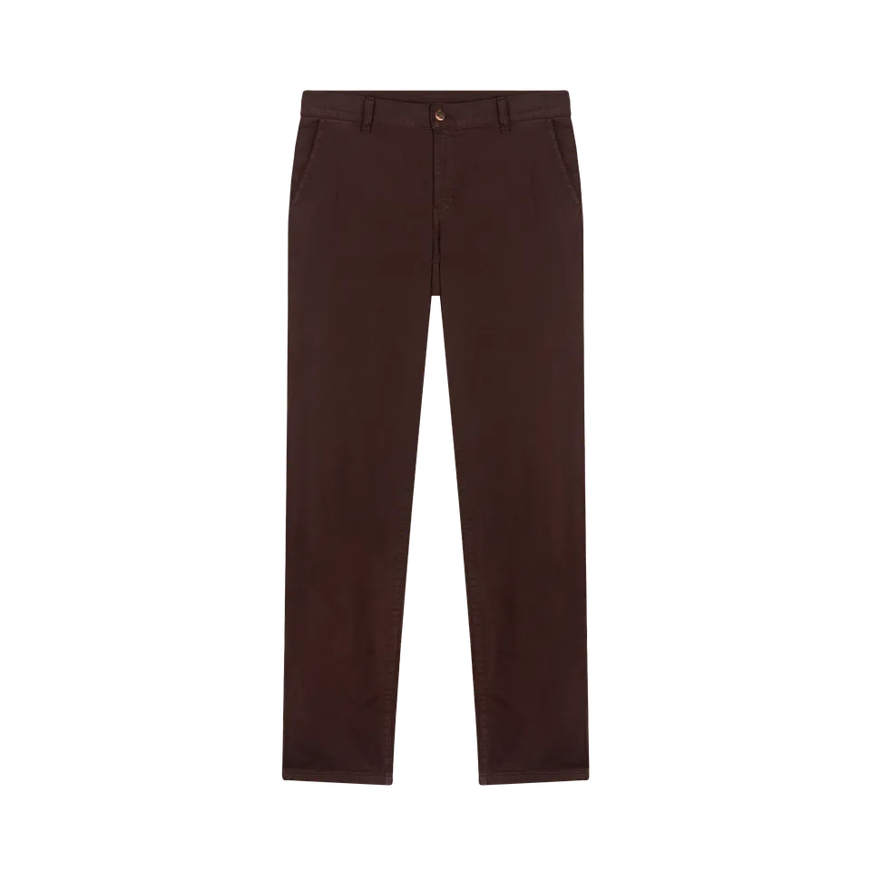 atelier-tuffery-ernest-chino-homme-droit-ajust-marron image 1
