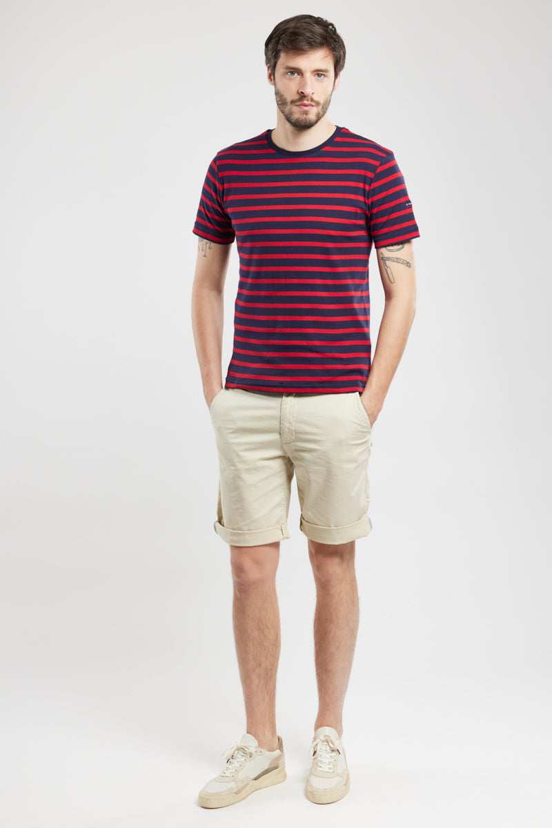 armor-lux-marini-re-morgat-homme-marini-re-manches-courtes-coton image 4