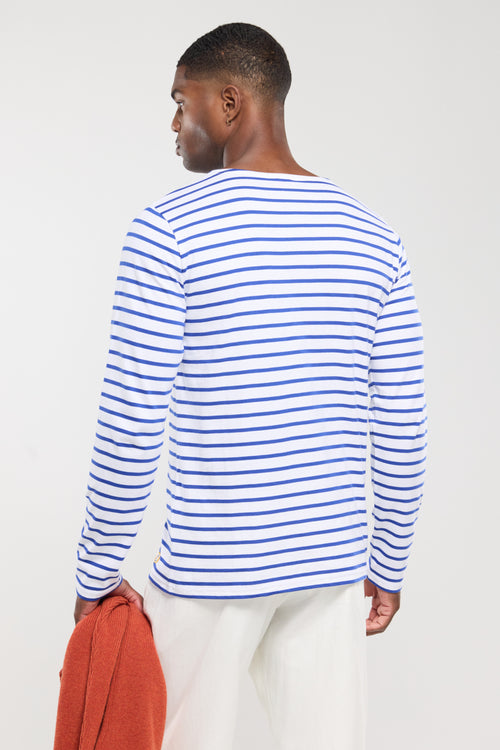 armor-lux-ploz-vet-t-shirt-marin-l-ger-coton-col-bateau-homme image 5