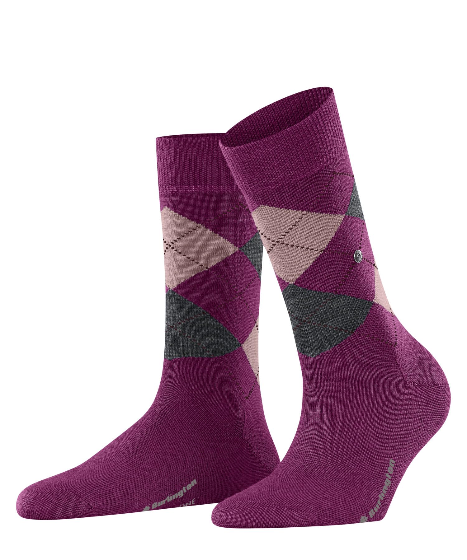 burlington-marylebone-chaussettes-opaque-femme-laine-vierge-motif-argyle image 6