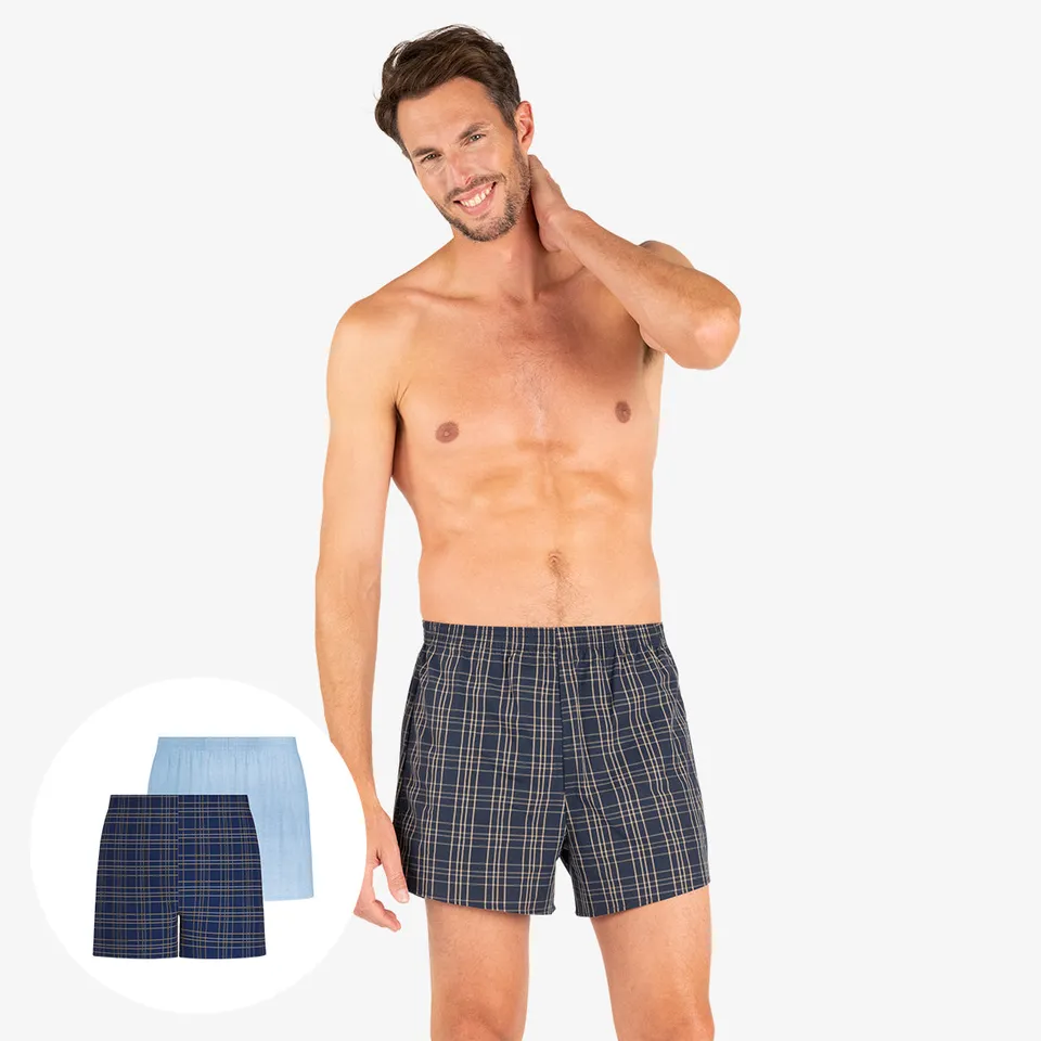 eminence-lot-de-2-cale-ons-homme-cha-ne-et-trame-heritage image 1
