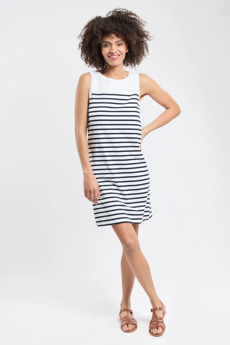 armor-lux-robe-d-bardeur-femme-coton-pais-midi-ray-e image 1